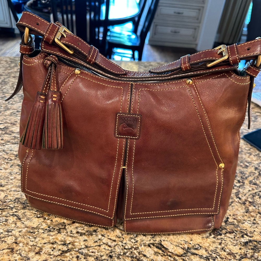 Dooney & Bourke Brown Leather Women's Bag